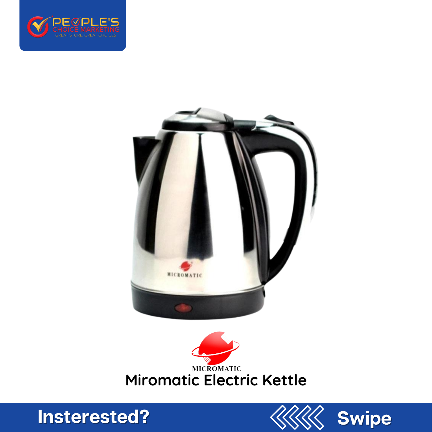 Micromatic electric kettle deals