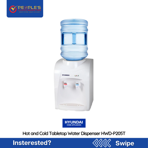 Hyundai Hot and Cold Tabletop Water Dispenser