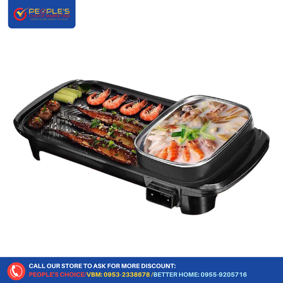 2 in 1 Hotpot and Grill