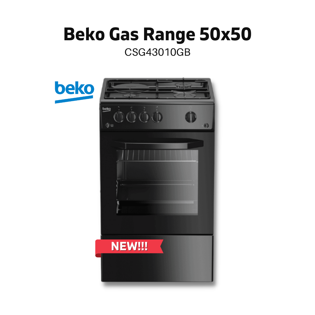 Beko Gas Range 50x50 CSG43010GB