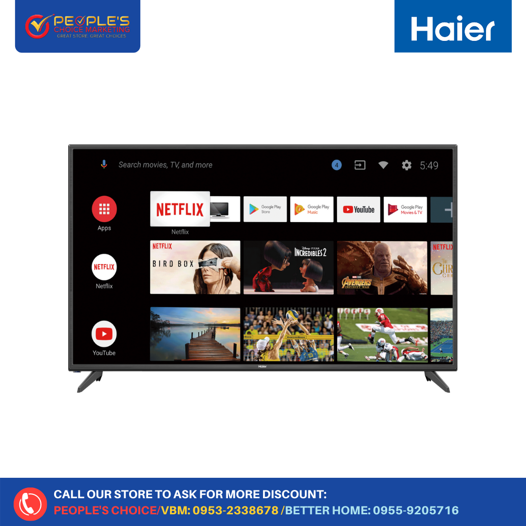 Haier 42” Android TV H42d6fg