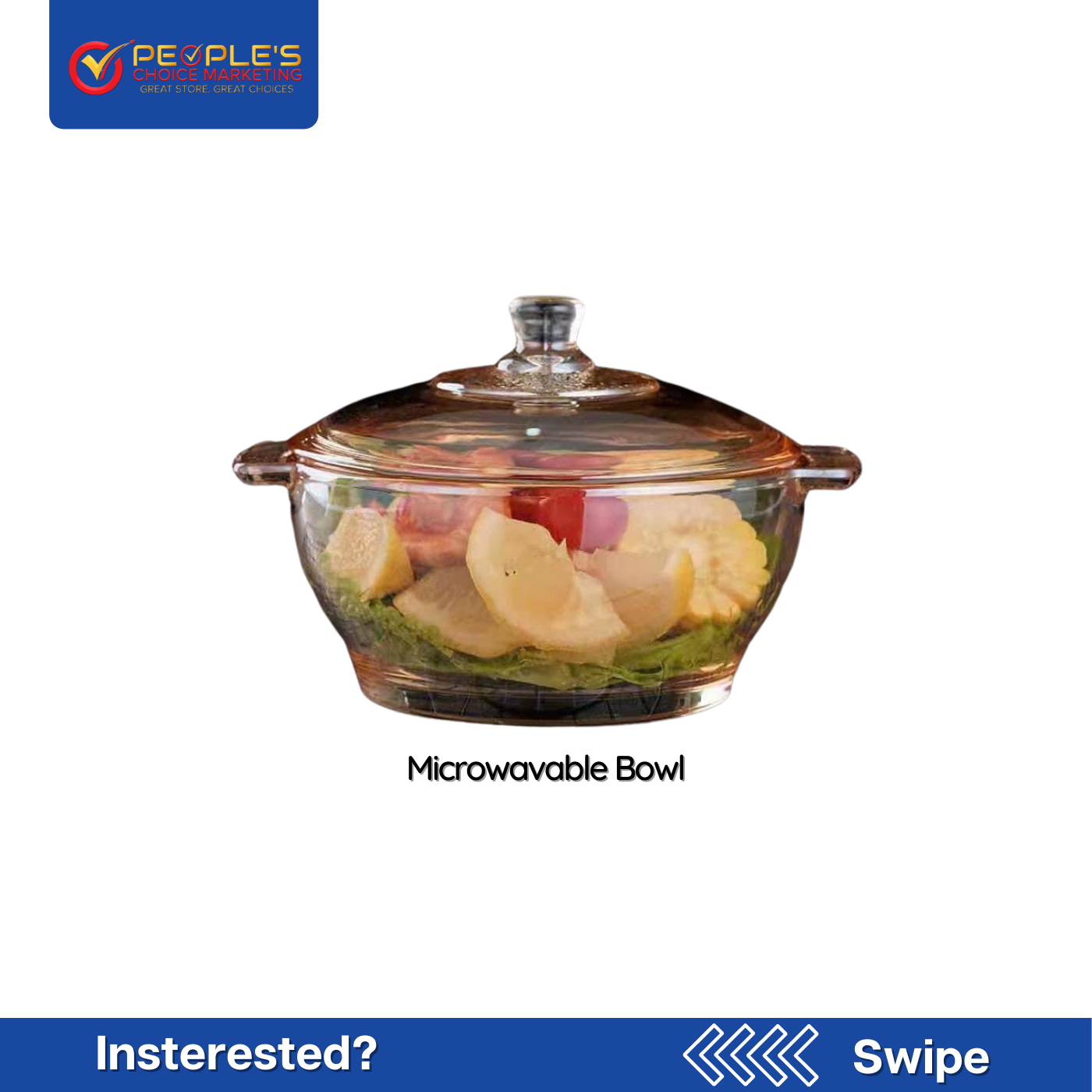 Microwavable Bowl with LId