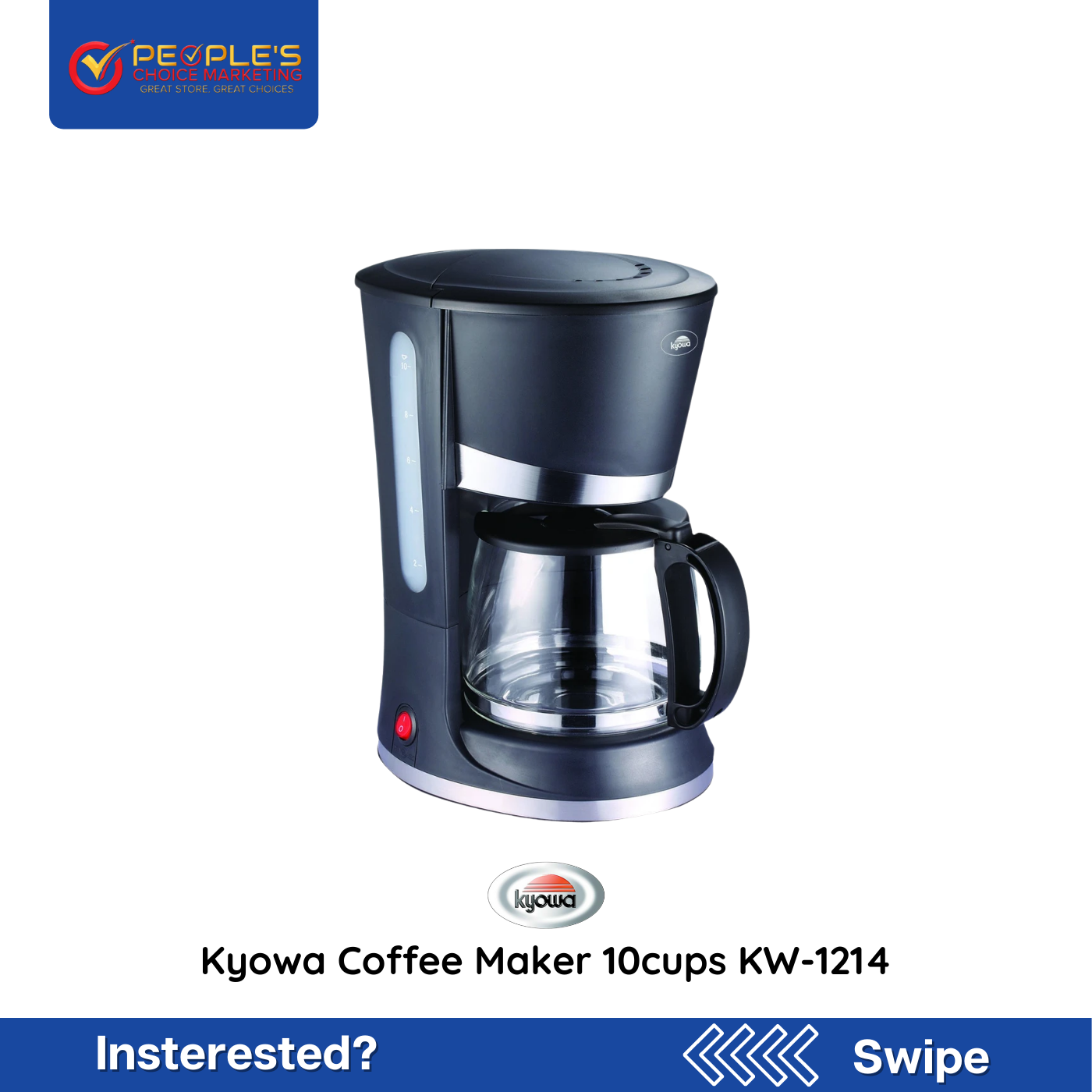 Kyowa Coffee Maker 10cups KW-1214
