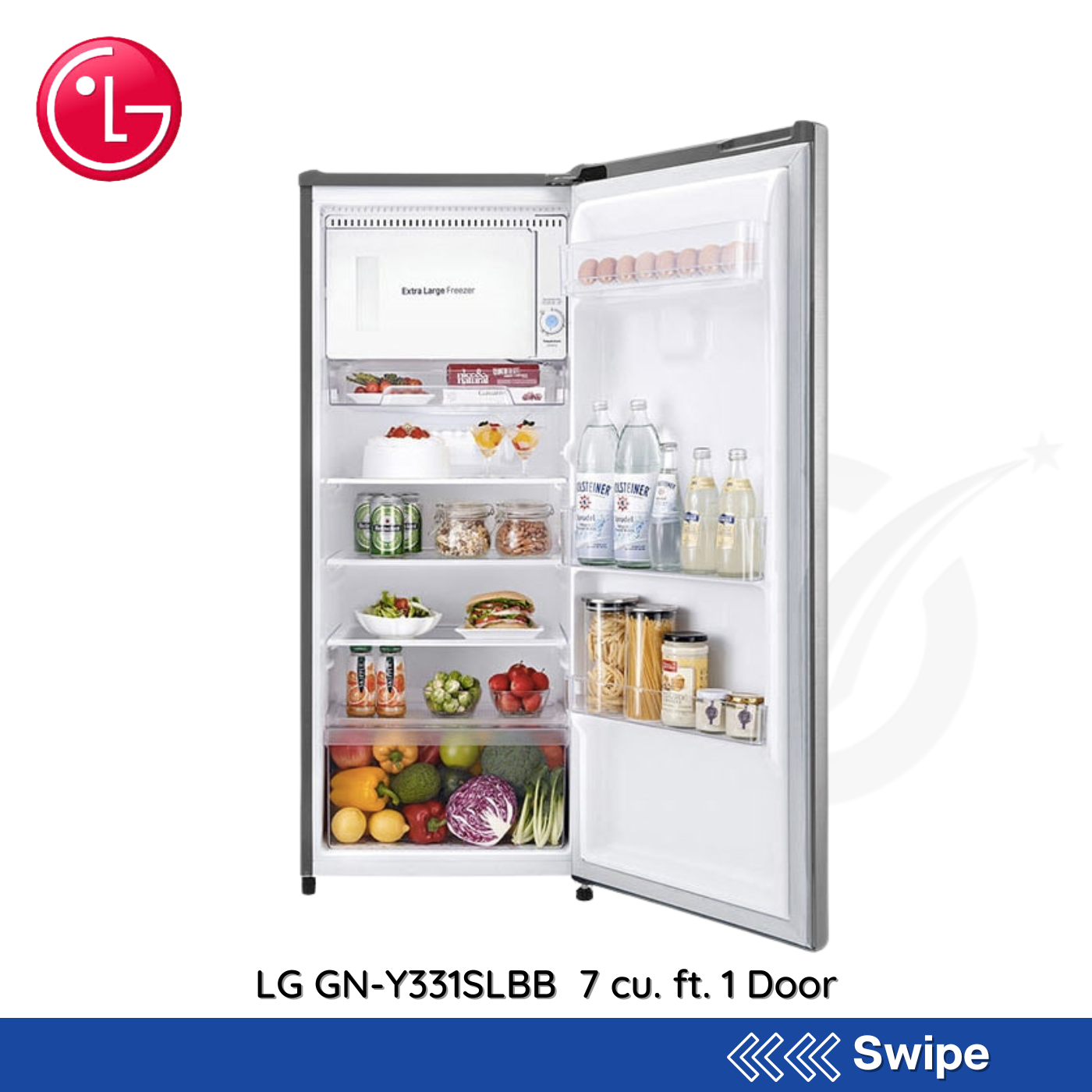 LG GN-Y331SLBB  7 cu. ft. 1 Door - People's Choice Marketing