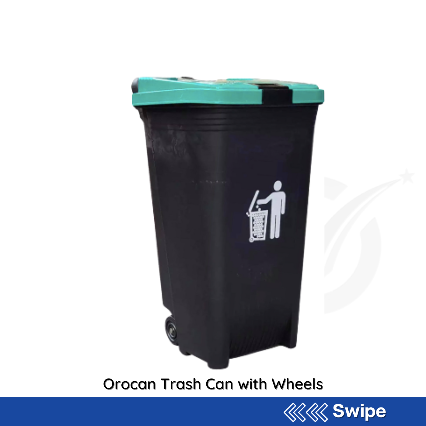 Orocan Trash Can with Wheels