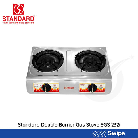 Standard Double Burner Gas Stove SGS 232i