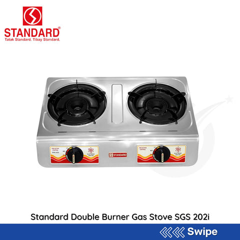 Standard Double Burner Gas Stove SGS 202i