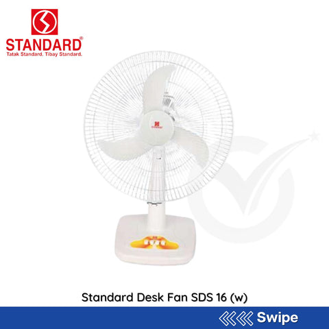Standard Desk Fan SDS 16 (w)