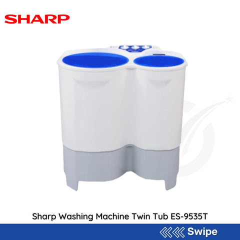 Sharp Washing Machine Twin Tub ES-9535T
