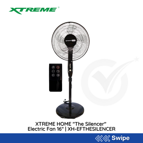 XTREME HOME "The Silencer"  Electric Fan 16" | XH-EFTHESILENCER