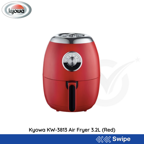 Kyowa KW-3813 Air Fryer 3.2L (Red)