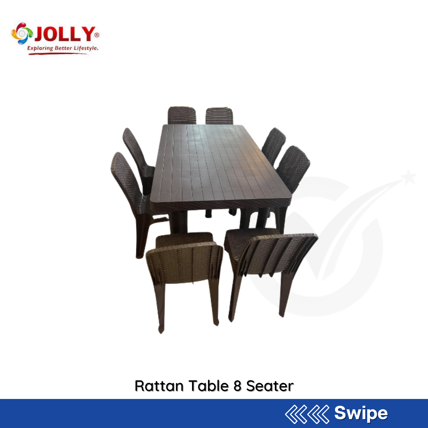 Rattan Table 8 Seater