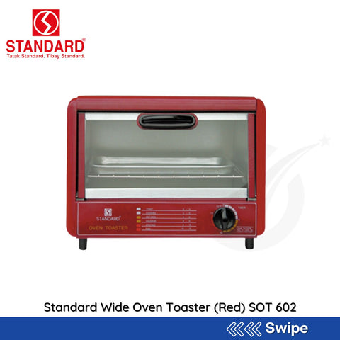 Standard Wide Oven Toaster (Red) SOT 602