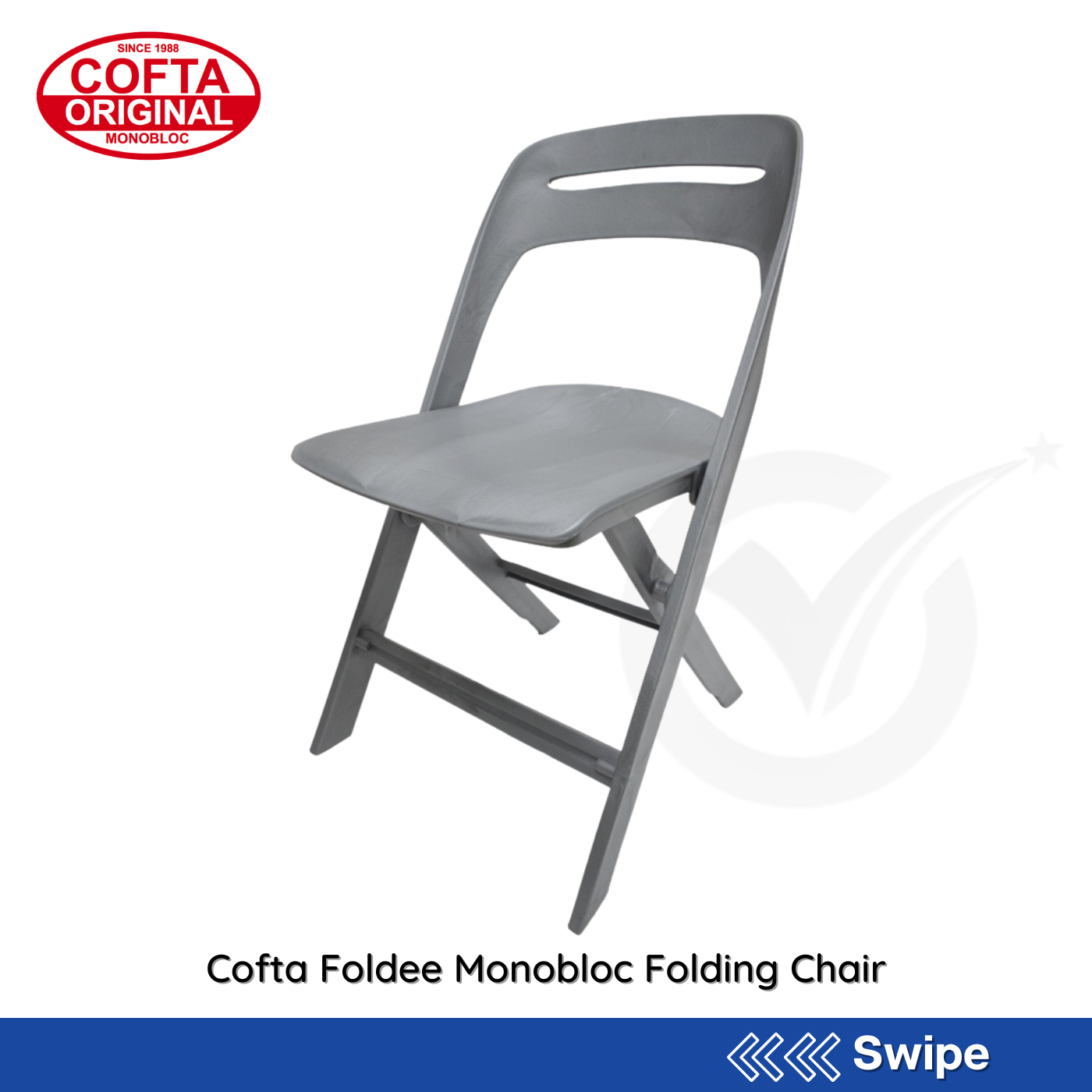 Cofta Foldee Monobloc Folding Chair