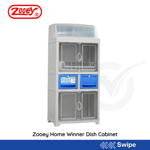 ZOOEY Home Winner Dish Cabinet