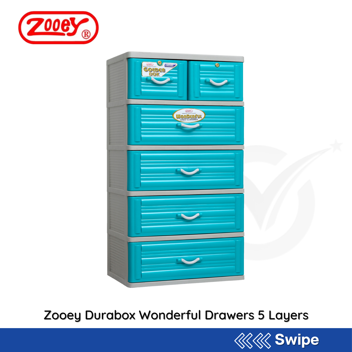Zooey Durabox Wonderful Drawers 5 Layers - People's Choice Marketing
