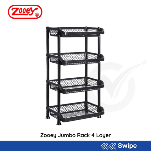 Zooey Jumbo Rack 4 Layer - People's Choice Marketing
