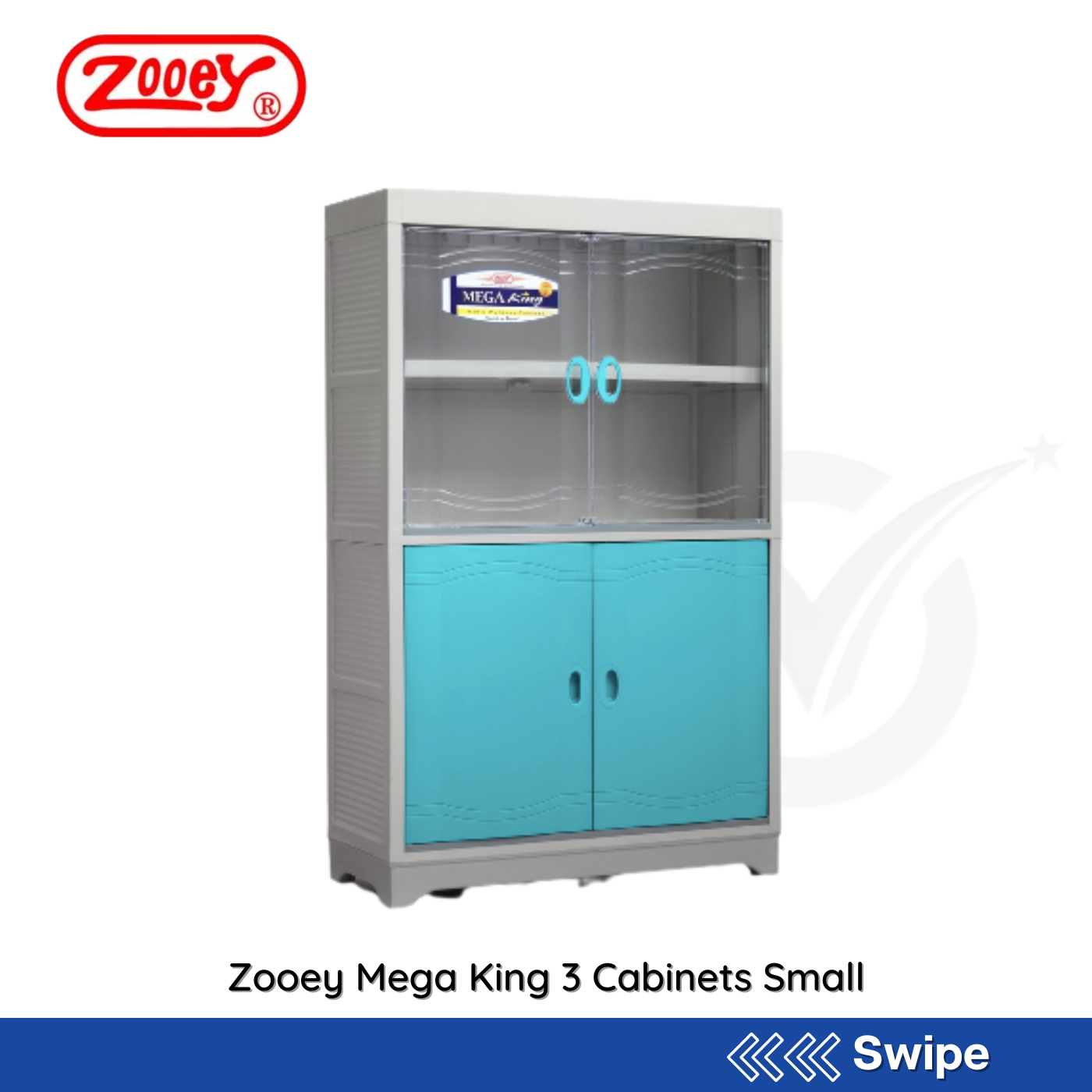 Zooey Mega King 3 Cabinets (small) - People's Choice Marketing
