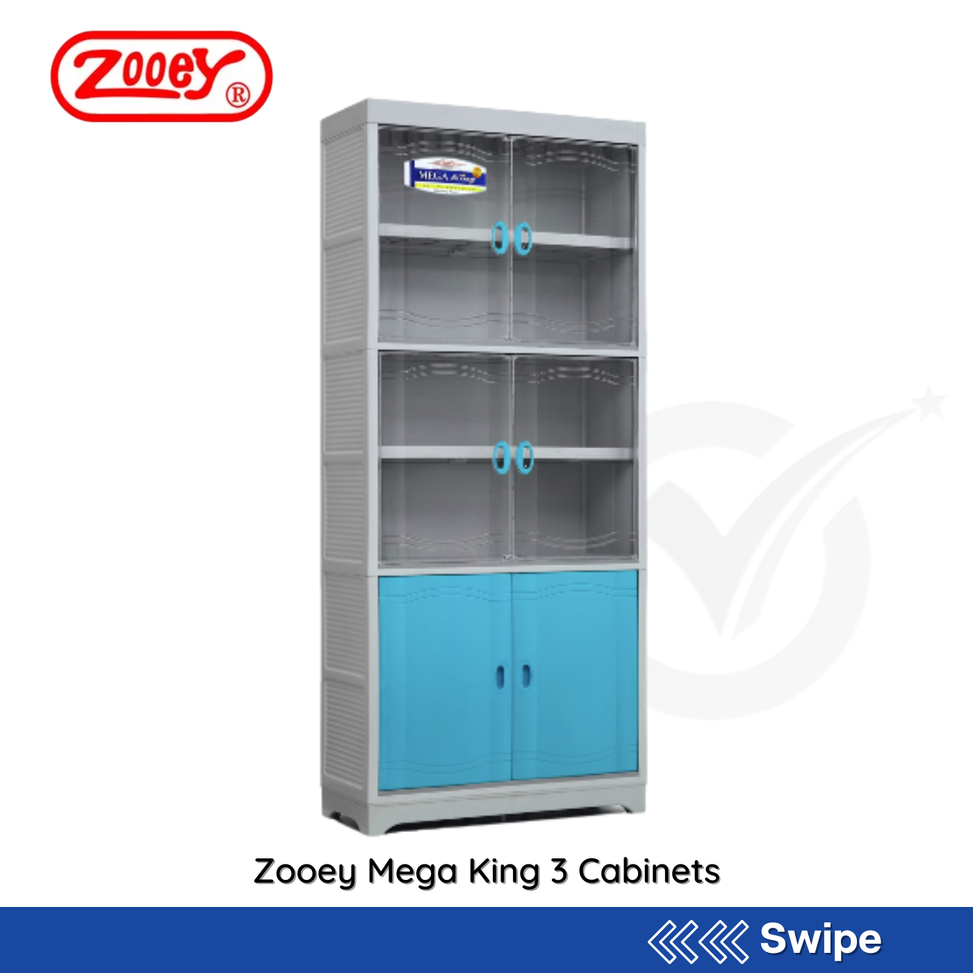 Zooey Mega King 3 Cabinets - People's Choice Marketing