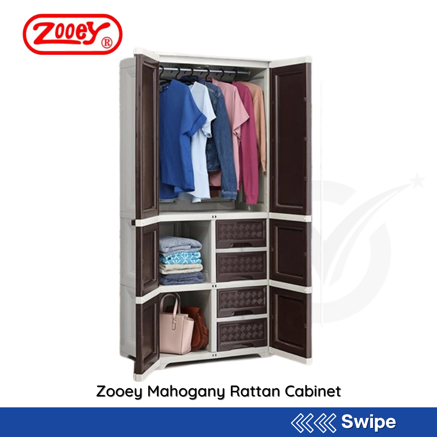 Rattan online cabinet price