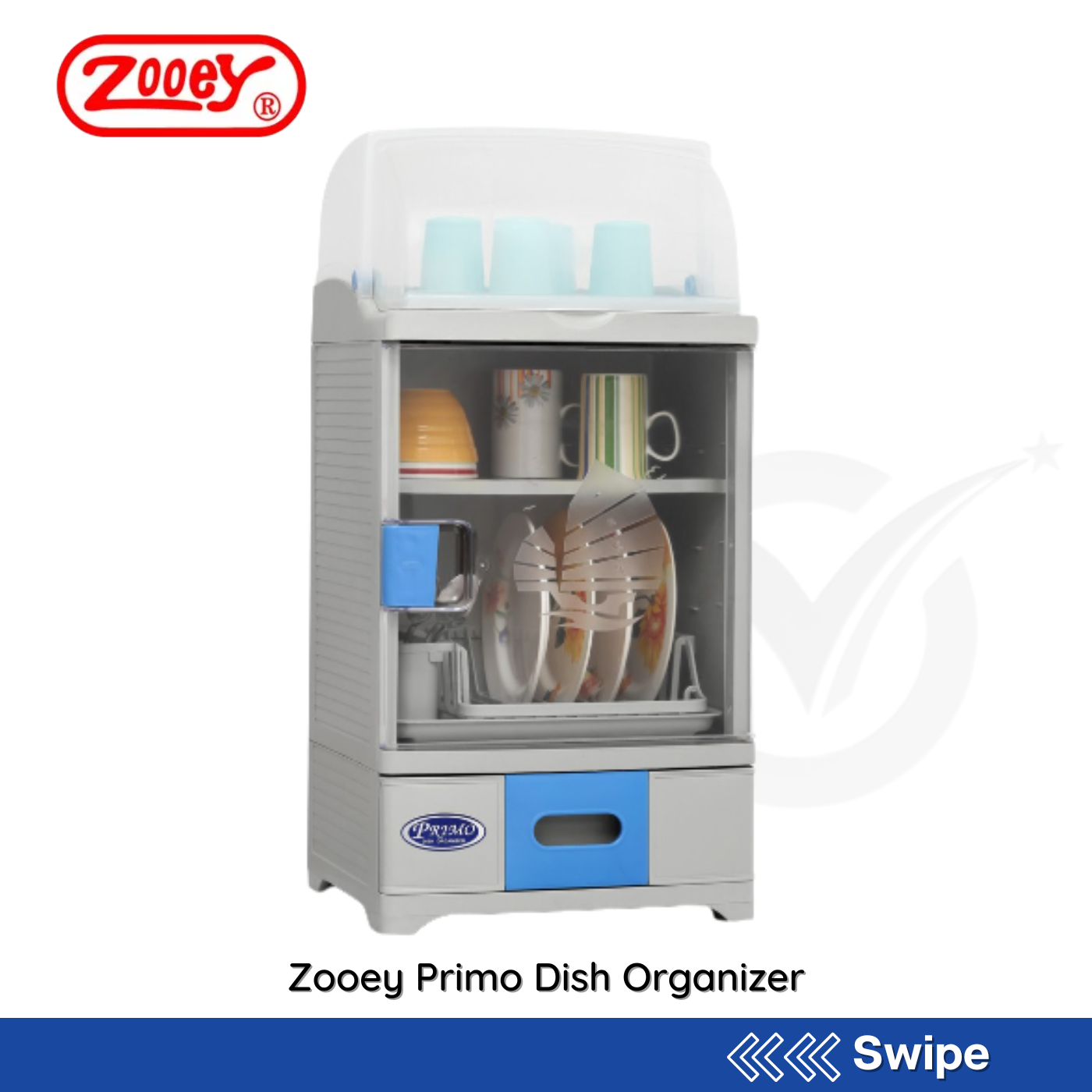 Zooey Primo Dish Organizer - People's Choice Marketing