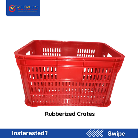 Rubberized Crates